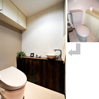 施工例アルバム マンションリフォーム【マンションに本格仕様の『茶の湯』空間が誕生。日々の暮らしにとけ込む茶室 ~ 宝塚市U邸】9