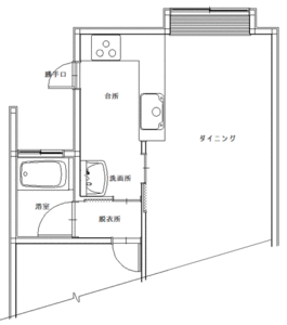 間取り図面:リフォーム前